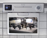 Qendër multimediale kuzhine Soundmaster EliteLine KTD1020SI, ekran 10", radio DAB FM, Bluetooth, argjendtë