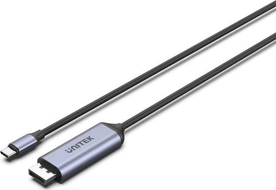 Kabllo Unitek V1423C USB C në DisplayPort, 1.8m, 8K, e zezë