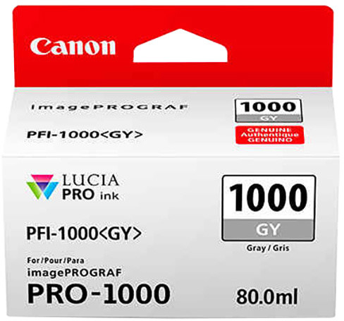 Ngjyrë për printer Canon PFI-1000G, e hirtë