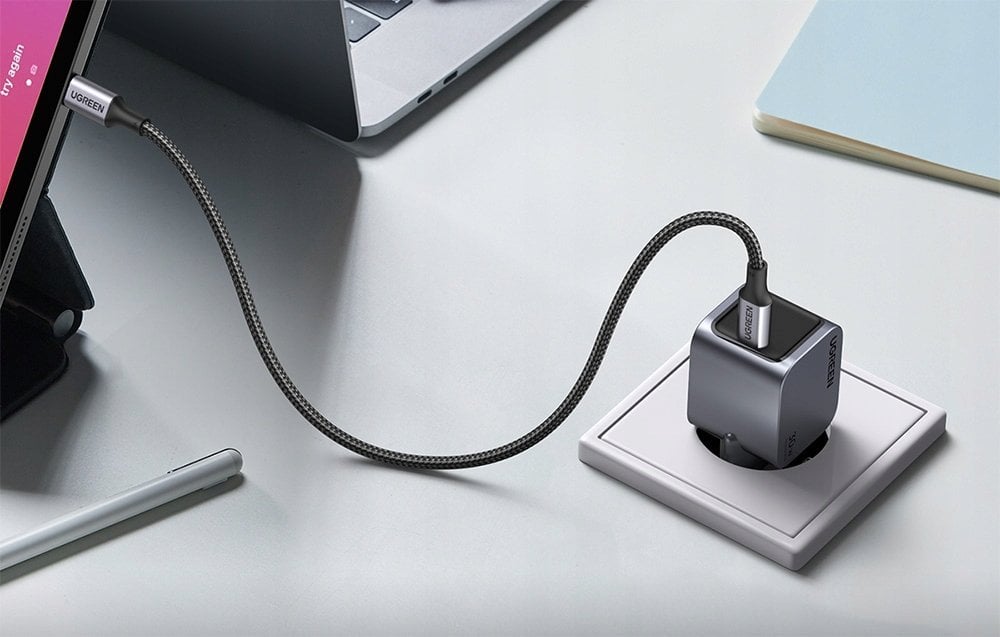 Karikues muri Ugreen 35006, USB Type C, universal, gri