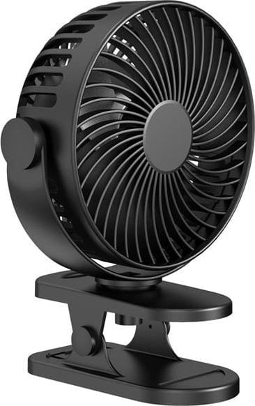 Ventilator tavoline Blow Table Fan, 15cm, USB dhe bateri, i zi