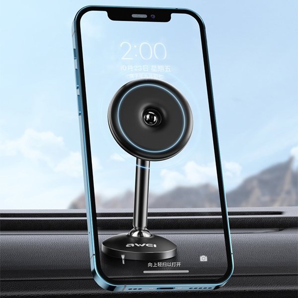 Магнетен држач за автомобил Awei X22, за контролна табла, универзален, црн