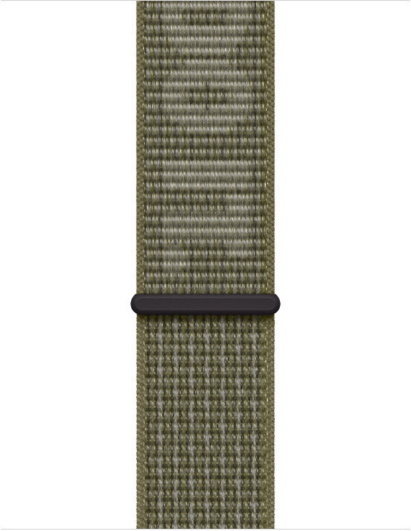 Apple Watch 41mm Nike Band, Sequoia/Pure Platinum Nike Sport Loop