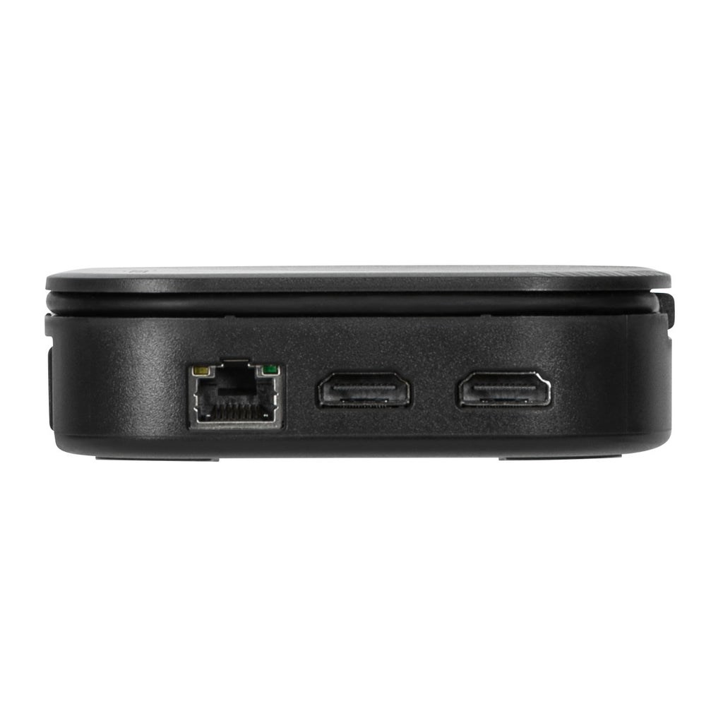 Докинг станица USB-C Targus, Dual HD, 80W PD Pass-Thru, црна