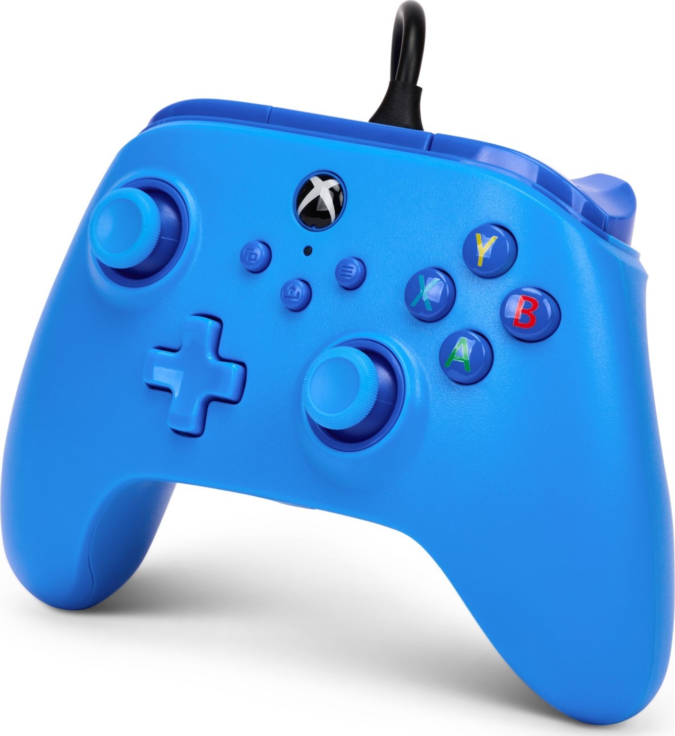 Gamepad PowerA 1519367-01, USB, për Xbox dhe PC, blu