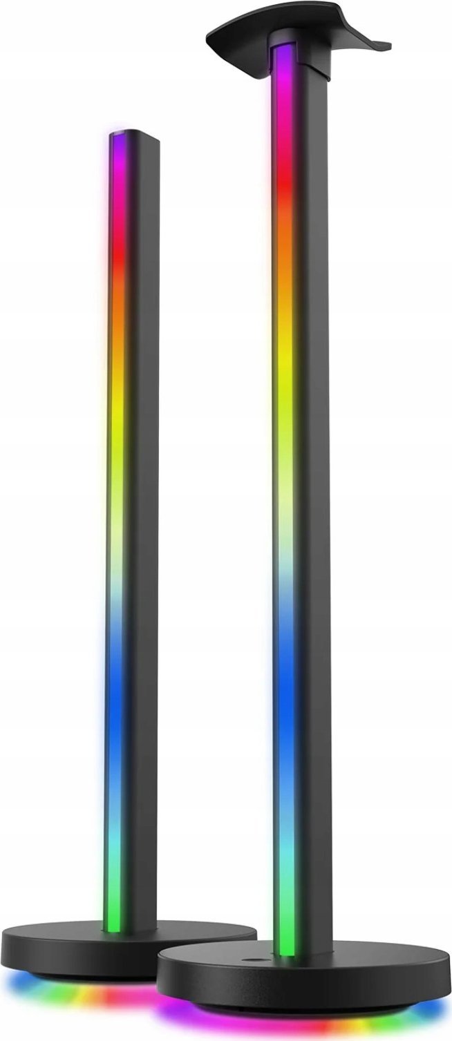 Llambë tavoline Yeelight Beam RGBIC, dritë shumëngjyrëshe, përputhshmëri HomeKit Google Alexa, e zezë