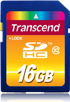 Transcend SDHC мемориска картичка, 32 GB, Class 10, до 30 MB/s