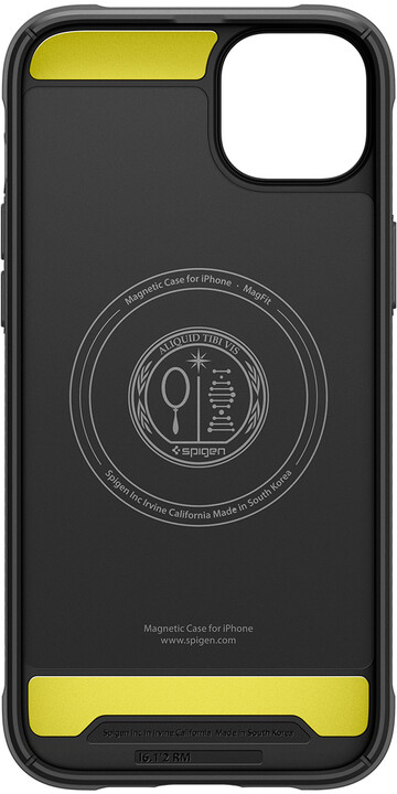 Mbulesa mbrojtëse Spigen Rugged Armor MagSafe për Apple iPhone 14, e zezë