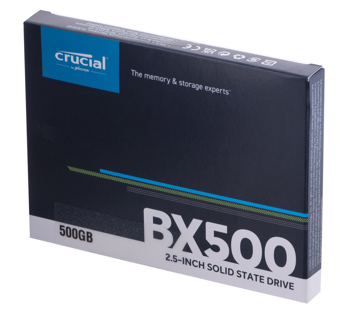 Disk SSD Crucial BX500, 500GB, 2.5", SATA III