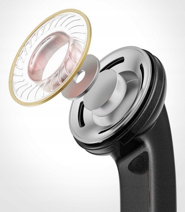 Слушалки FiiO JF11 MIC, со микрофон, со кабел, бели