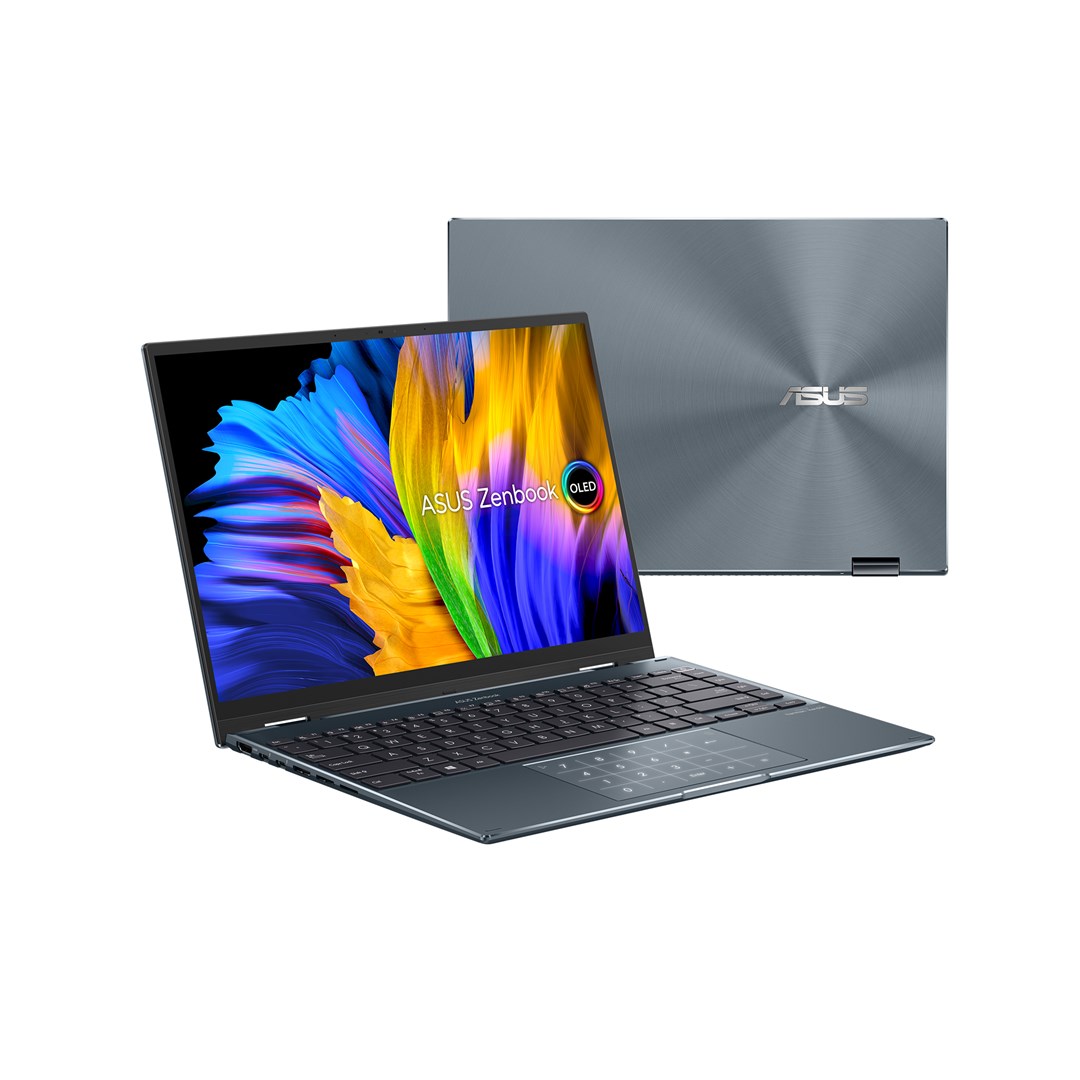 Лаптоп ASUS ZenBook 14, 14", Intel I5-12500H, 16 GB RAM, 512 GB SSD, сив