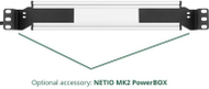 Braketa rack NETIO MK2 PowerBOX, për 19", 1.5U, metalike