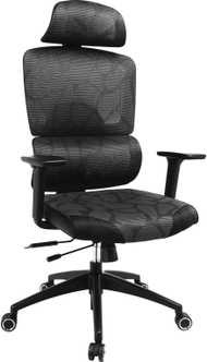 Karrige gaming Sandberg ErgoFusion Gaming Chair Pro, ergonomike, rrjetë e zezë