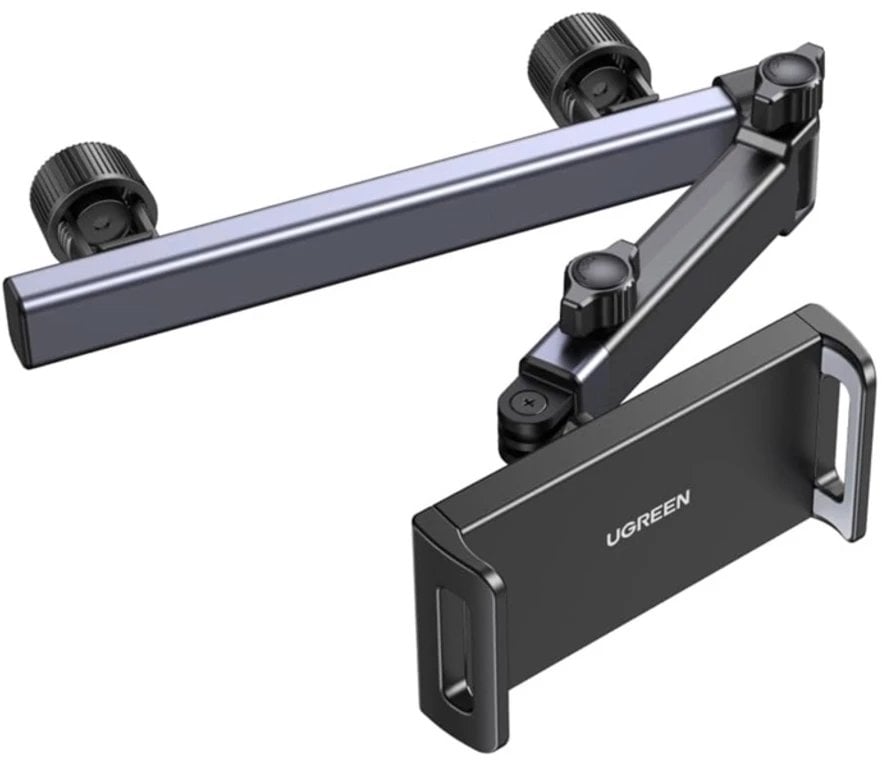 Mbajtëse koke veture Ugreen LP904, universale për telefon dhe tablet, teleskopike, e zezë, set 2 copë