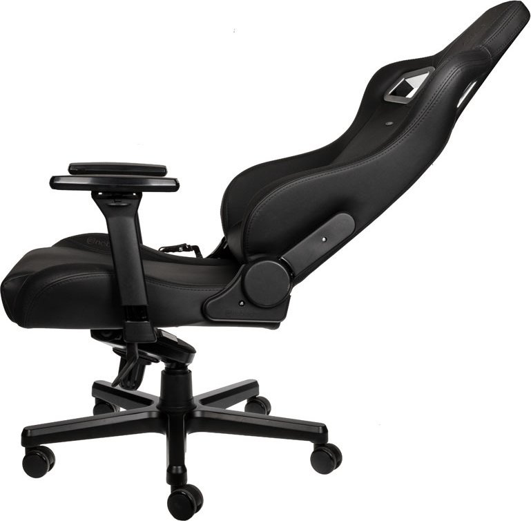 Karrige gaming noblechairs EPIC Black Edition, mbështetëse 4D, deri 120 kg, e zezë