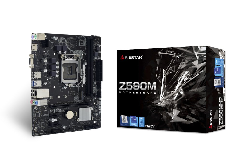 Pllakë amë Biostar Z590MHP Intel Z590 LGA 1200 (Socket H5) micro ATX