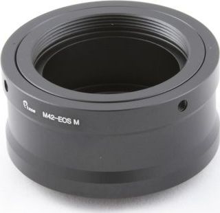 Adapter objektivi Pixco, Canon EOS M EF M në M42, i zi