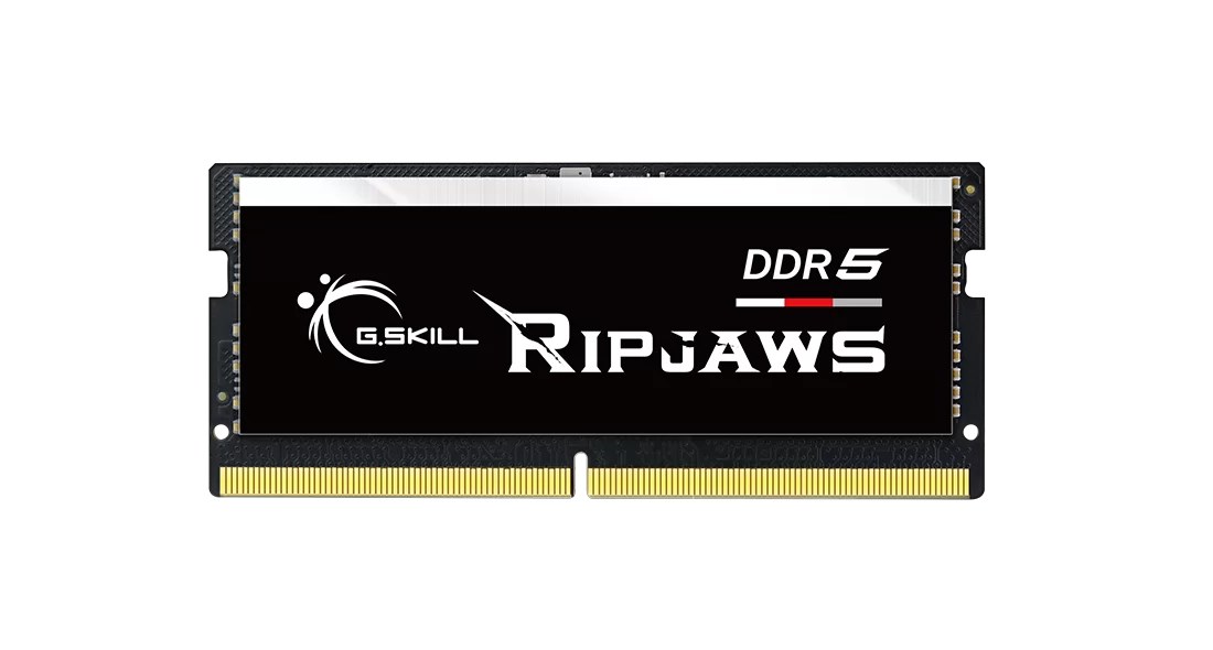 Memorie RAM G.Skill Ripjaws, SODIMM, DDR5, 32GB, 5600 MHz, CL46, e zezë