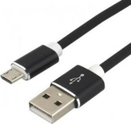 Kabllo EverActive USB-A - microUSB 1.5m, e zezë