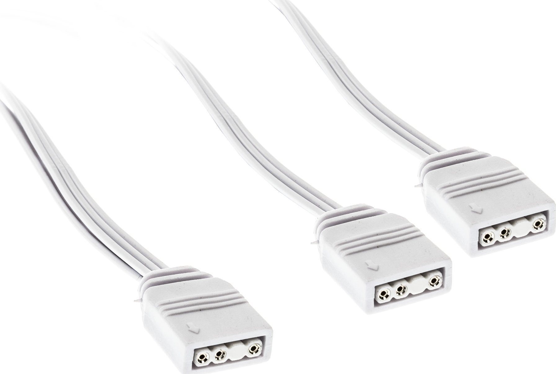 Kabllo ndarëse ARGB Kolink 1 në 2, 30cm, e bardhë