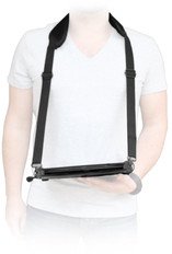 Rrip shpatullash për tablet Mobilis Ergonomic, i rregullueshëm, universal, i zi