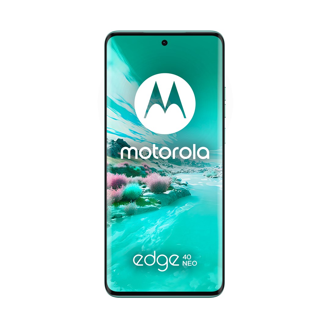 Celular Motorola Edge 40 Neo, 6.55", 256GB, 12GB RAM, i gjelbër