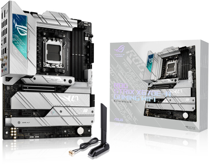 Pllakë amë ASUS ROG STRIX X670E-A GAMING WIFI - AMD X670
