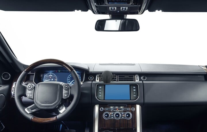 Mbajtëse Vent FIXED për telefon në makinë, e zezë