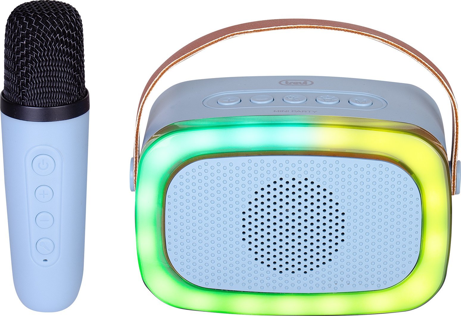 Kutizë zëri Trevi XR 8A01 Miniparty, karaoke, Bluetooth, blu