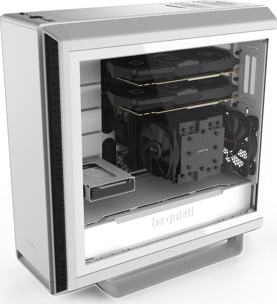 Kasë kompjuteri Silent Base 802 Window, e bardhë