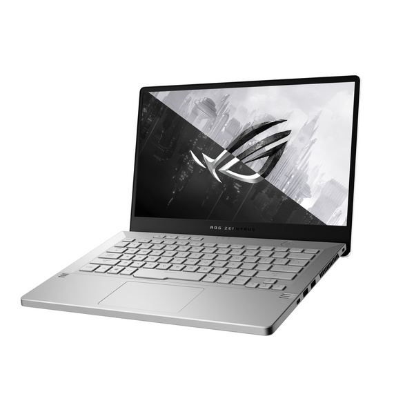 Laptop ASUS ROG Zephyrus G14, 14", 16 GB RAM, 512 GB SSD, AMD Ryzen™ 7, NVIDIA GeForce RTX 3050, i bardhë