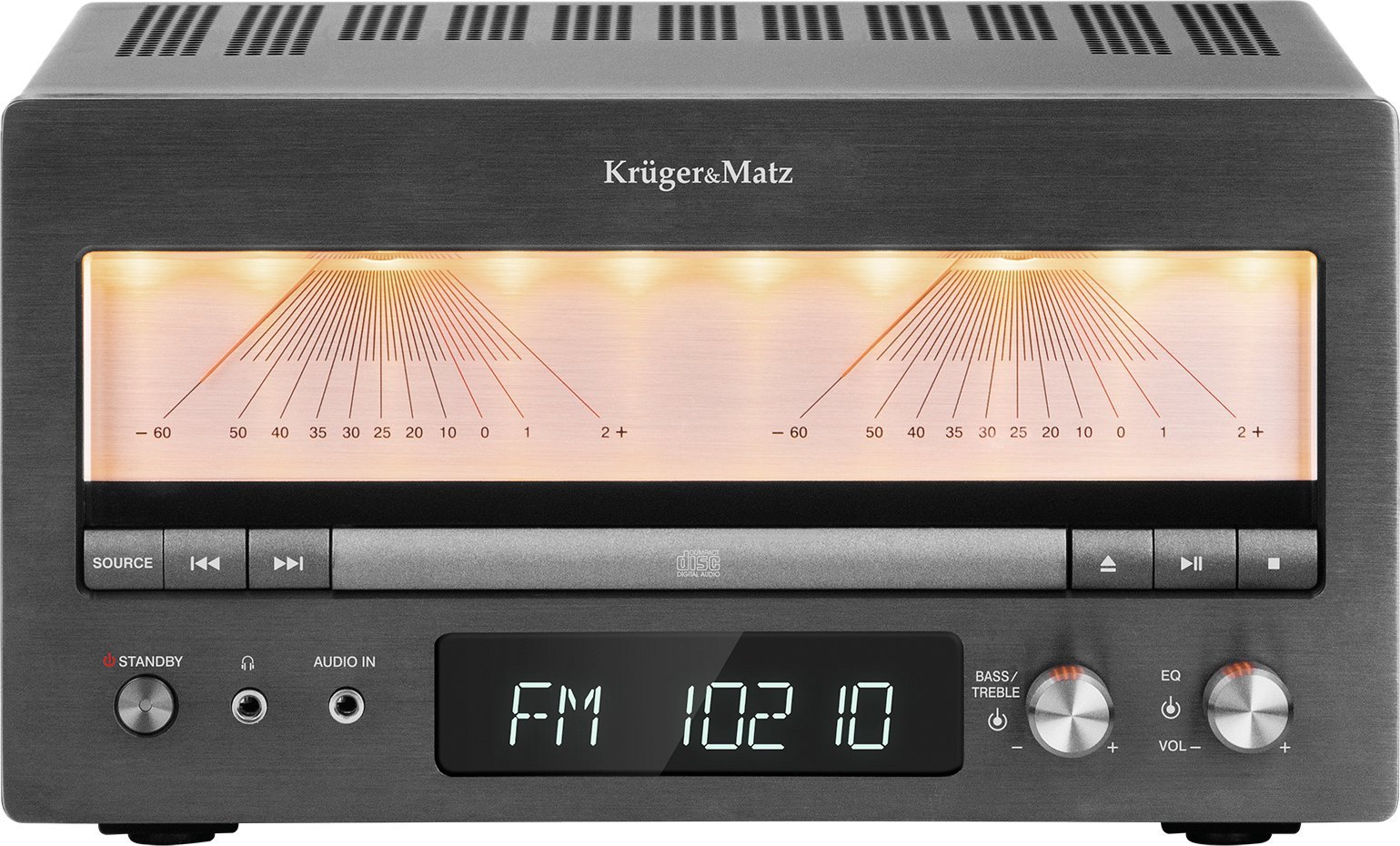 Mini sistem stereo Kruger&amp;Matz KM1995, CD USB Bluetooth, radio FM DAB+, i zi