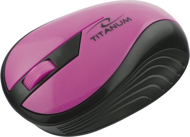 Mouse wireless Titanum TM114P, 3 butona, i zi