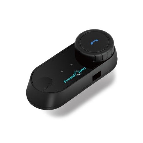 Interkom motoçiklete FreedConn T-Com VB, 800m, Bluetooth 5.0, e zezë