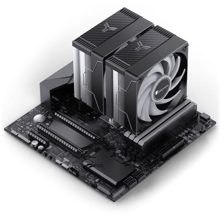 Ftohës CPU Jonsbo CR-3000E, dual tower, RGB, 120mm, i zi