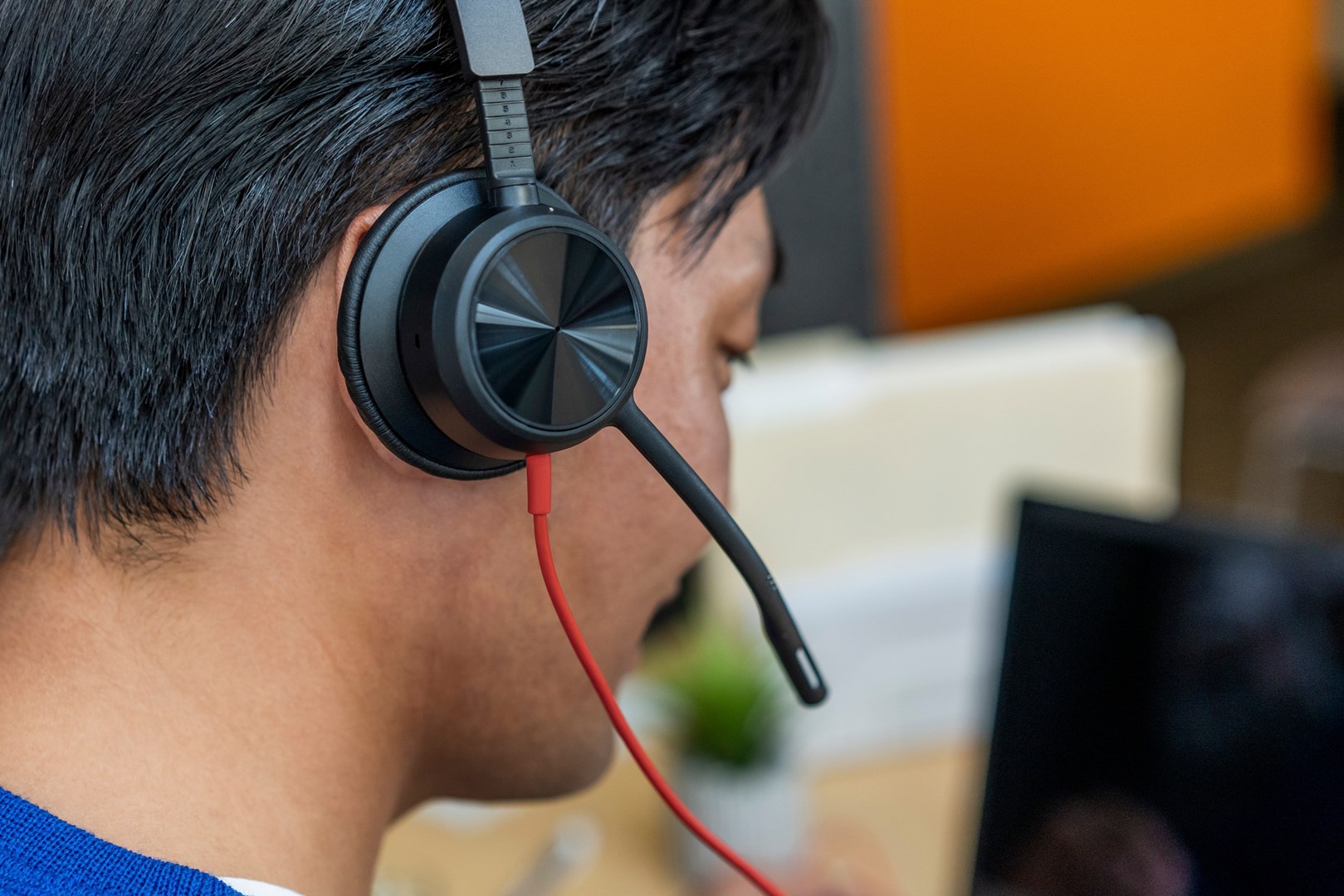Kufje Poly Blackwire 8225 Stereo USB-C, të zeza