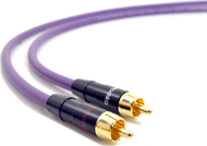 Kabllo zëri Melodika MD2R100, 2x RCA në 2x RCA, 10m, vjollcë