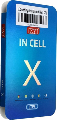 Ekran zëvendësues për iPhone X ZY LTPS, me touch, i zi