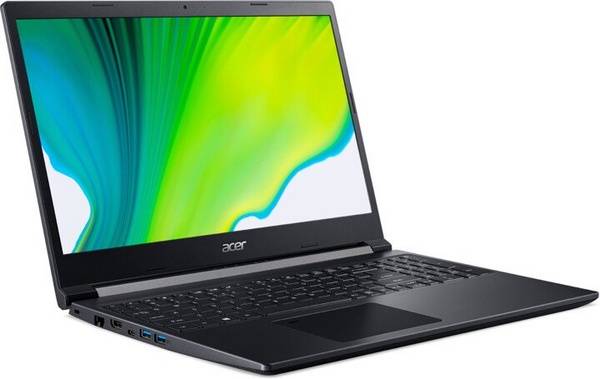 Laptop Acer Aspire 7 (A715-75G), 15.6'', Intel Core i5, 8GB RAM, 512GB SSD, NVIDIA GeForce GTX 1650, i zi