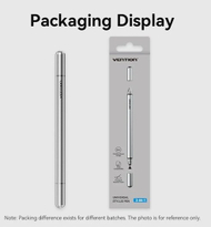 Laps dixhital Vention Stylus 2 in 1, alumin, gri