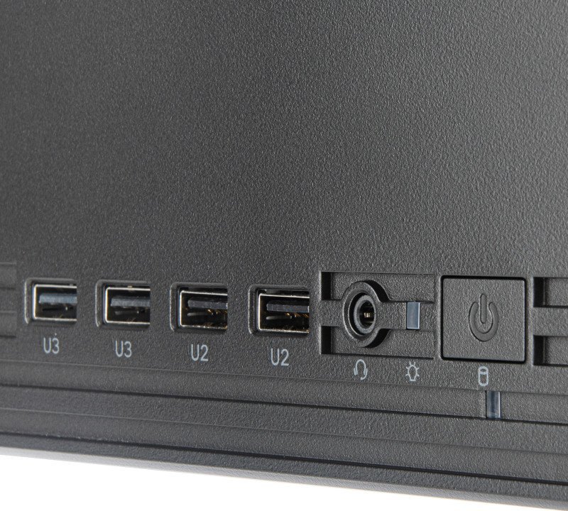 Kasa kompjuterike SilverStone Milo ML11B, Mini ITX, profil i ulët, e zezë