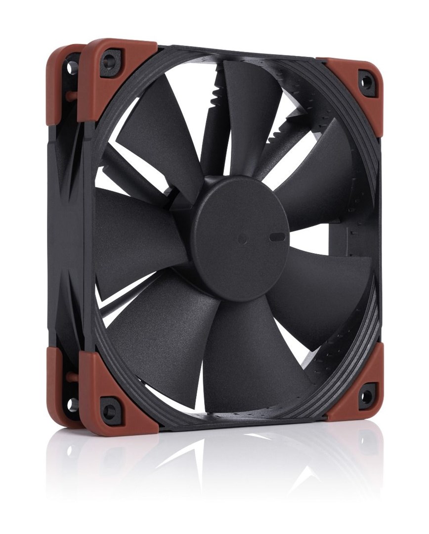 Ftohës Noctua NF-F12 industrialPPC-3000 PWM, 12 cm, i zi / i bronztë
