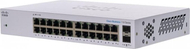 Switch rrjeti Cisco CBS110, 24 porte Gigabit, L2 i pa-menaxhuar, i bardhë