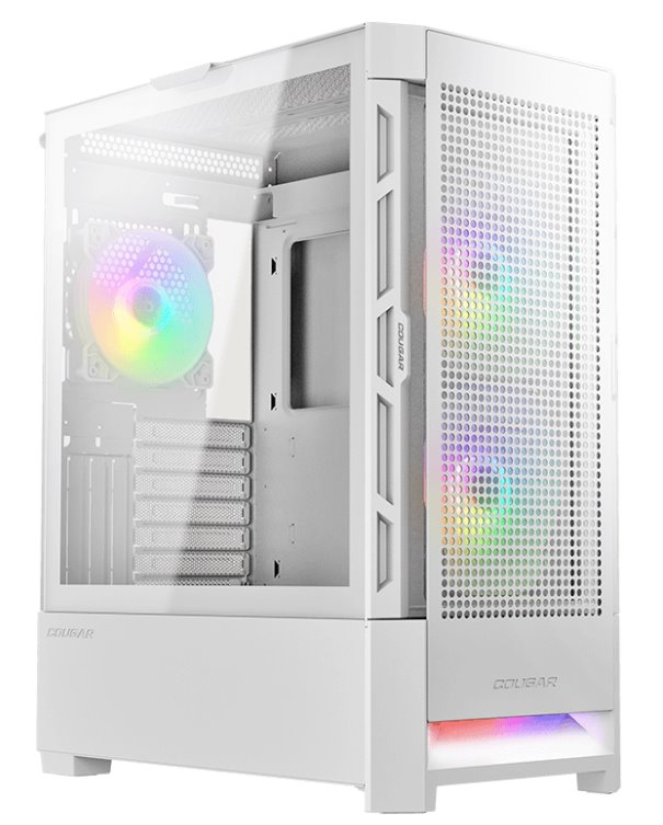 Kasë COUGAR PC AIRFACE RGB, Mid Tower, e bardhë