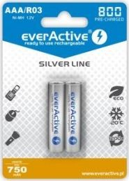 Bateri EverActive Silver AAA / R03, 2 copë
