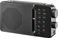 Radio xhepi Sangean SR-36 B, AM/FM, portabël, e zezë