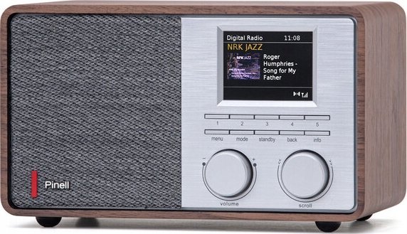 Radio tavoline Pinell Supersound 201W, DAB+ FM internet radio, Bluetooth WiFi, dru arrë