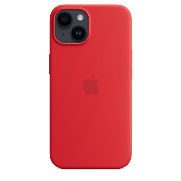 Apple iPhone 14 Silicone Case me MagSafe, (PRODUCT)RED