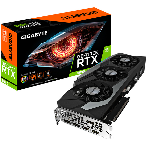 Kartelë grafike Gigabyte NVIDIA GeForce RTX 3090 OC-24GD (GV-N3090GAMING), 24 GB GDDR6X