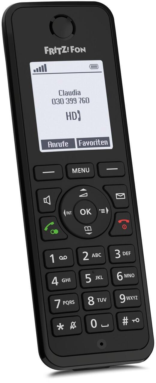 Telefoni pa tel AVM FRITZFon M3, DECT, aparat shtesë, i zi